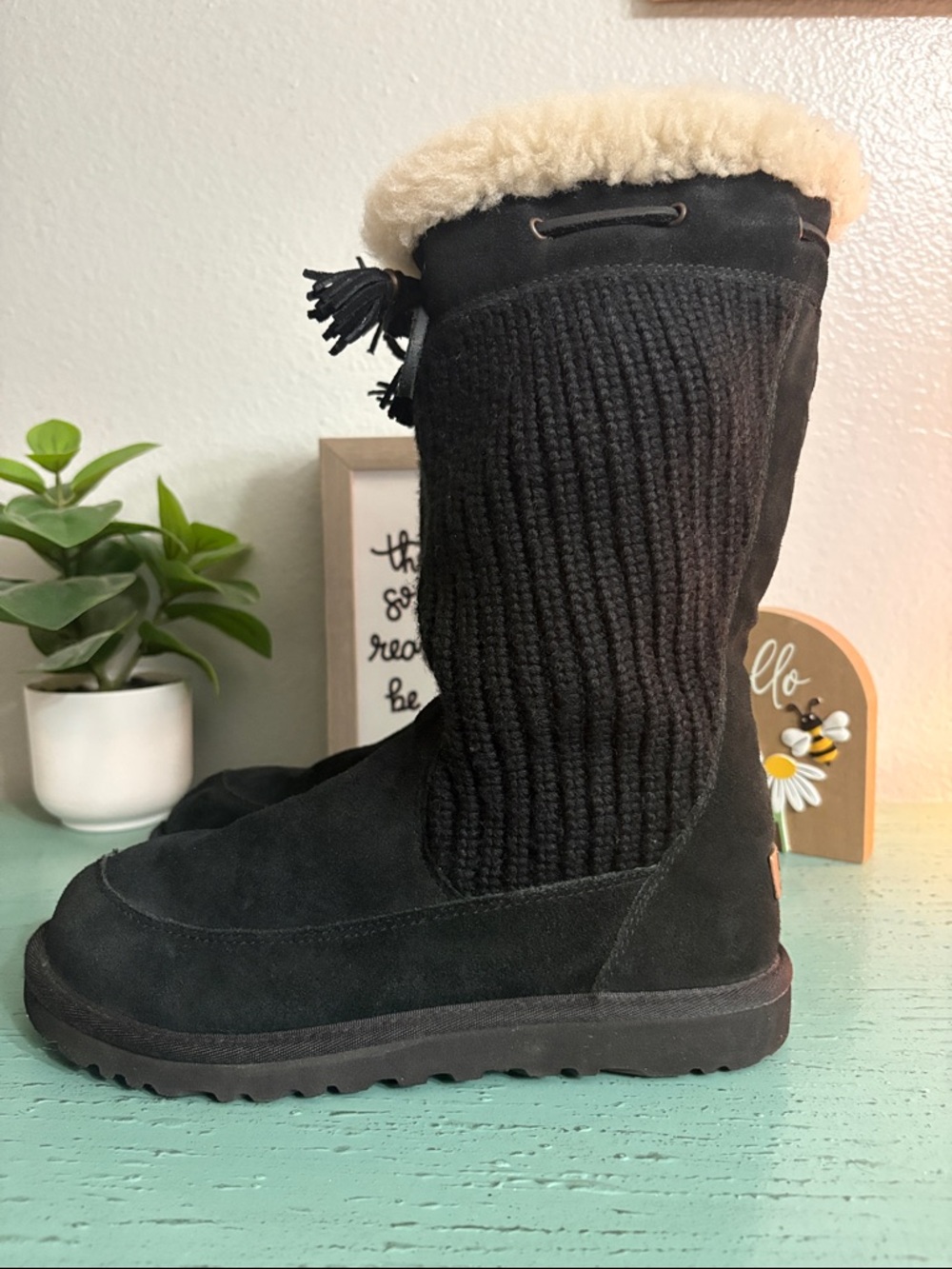 UGG Chestnut Sheepskin Lined Boot